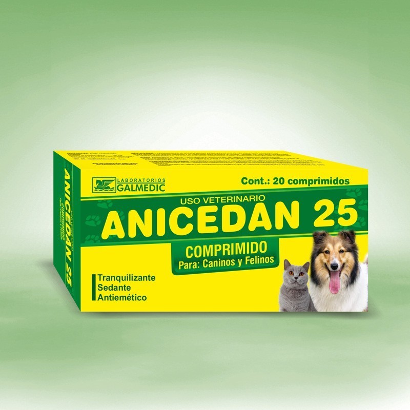 ANICEDAN 25 COMPRIMIDO