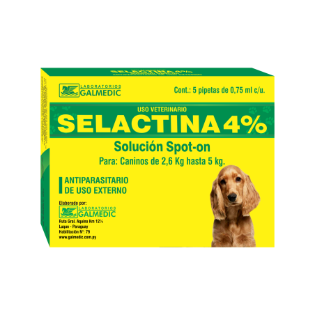 SELACTINA Caninos de 2,6 hasta 5 kg.