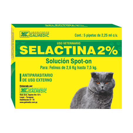 SELACTINA Felinos de 2,6 hasta 7,5 kg.