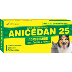 ANICEDAN 25 COMPRIMIDO