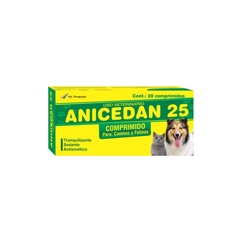 ANICEDAN 25 COMPRIMIDO