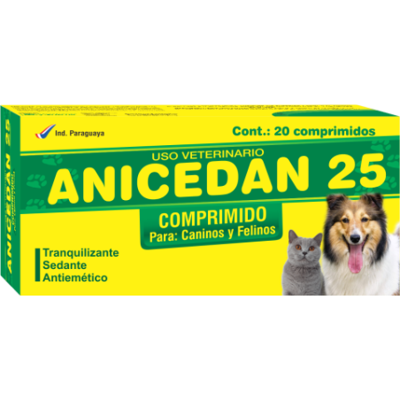 ANICEDAN 25 COMPRIMIDO