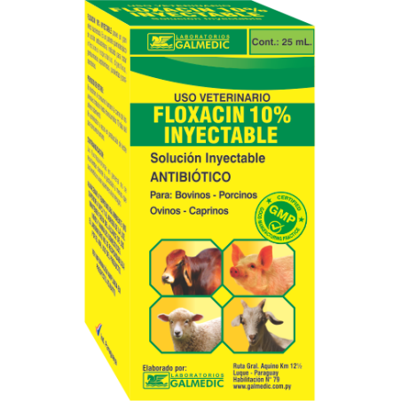 FLOXACIN 10% INY.