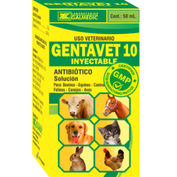 GENTAVET 10 % INYECTABLE
