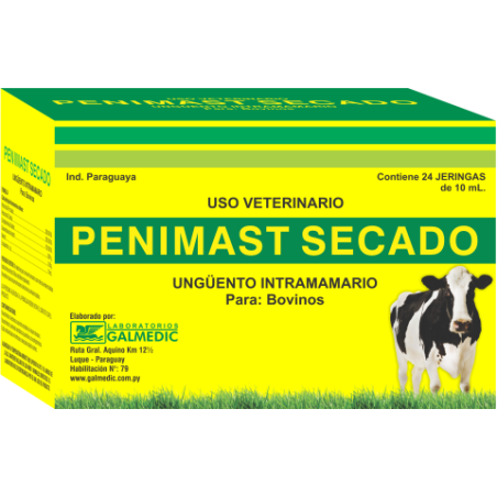 PENIMAST SECADO UNGÜENTO INTRAMAMARIO