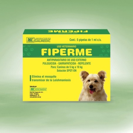 FIPERME Caninos de 5 kg a 10 kg